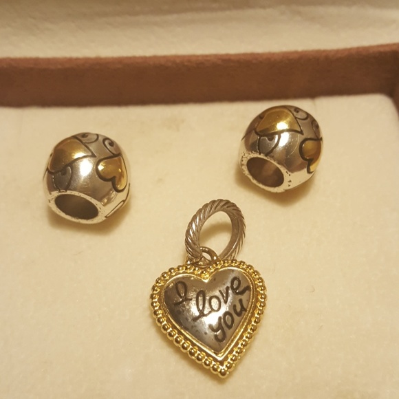 3 Brighton love charms - Picture 2 of 2